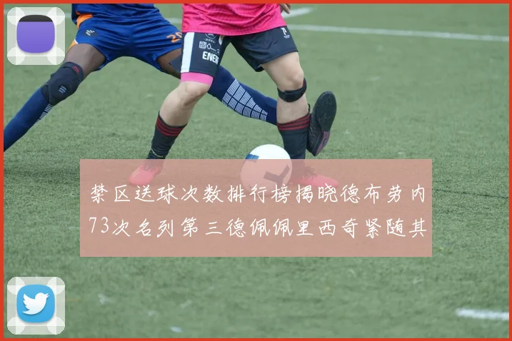 禁区送球次数排行榜揭晓德布劳内73次名列第三德佩佩里西奇紧随其后