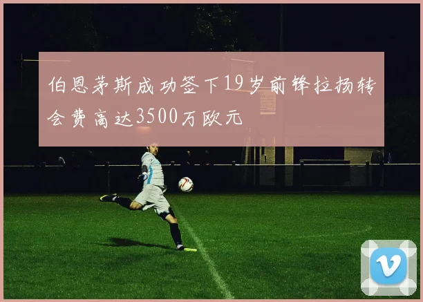 伯恩茅斯成功签下19岁前锋拉扬转会费高达3500万欧元